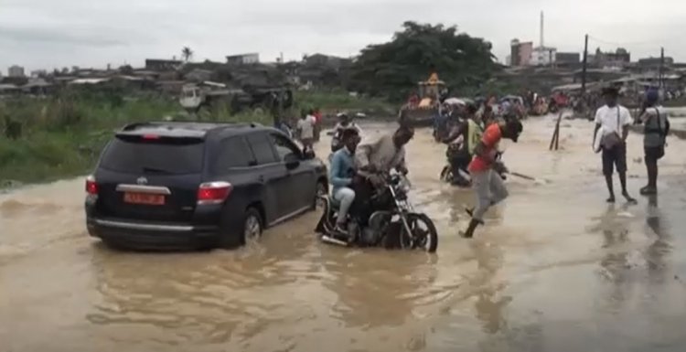 Cameroon's main port city battles mounting flood peril