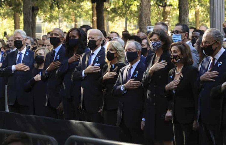 New York ceremony marks 20th anniversary of 9/11 attacks