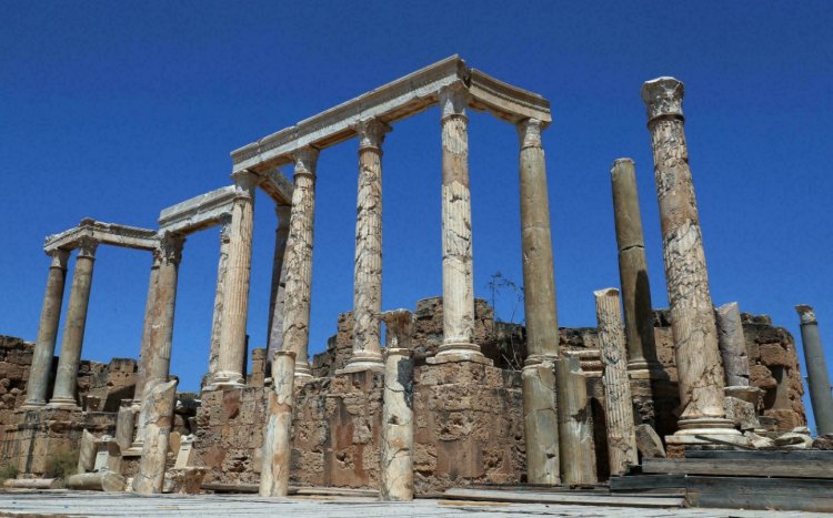 Jewel of Roman Empire lies neglected in Libya chaos