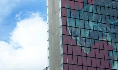 Manga hero Kaiju covers entire facade of National Library in Paris