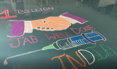 'Jab well done': India marks one billionth Covid jab