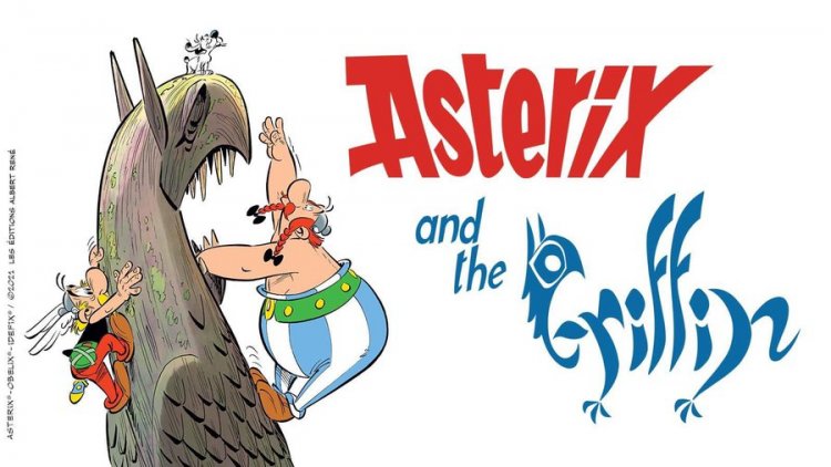 39th Asterix album, 'Asterix and the Griffin' unveiled