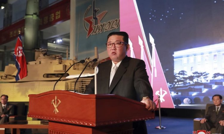 North Korea's Kim blames US for tensions