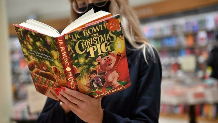 JK Rowling releases Christmas book inspired by son's toy pigs