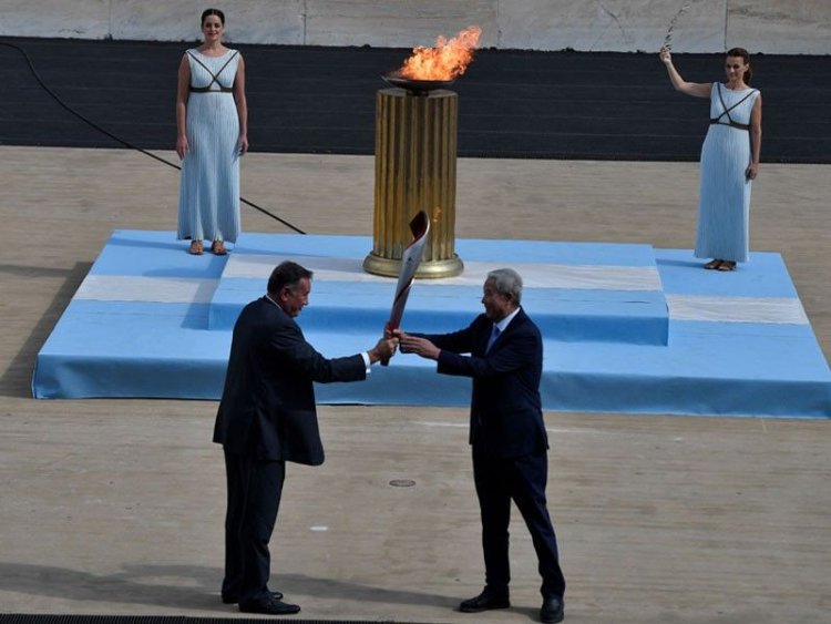 Olympic flame arrives in China ahead of 2022 Games