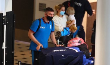 England touch down in Australia ahead of Ashes