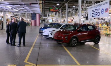 GM factory launch ushers in Detroit's EV pickup campaign