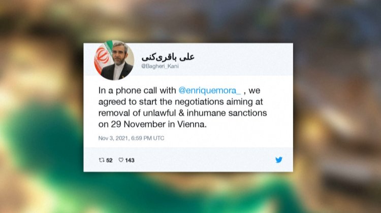 Sanctions removal negotiations to resume in Vienna on Nov. 29: Chief negotiator