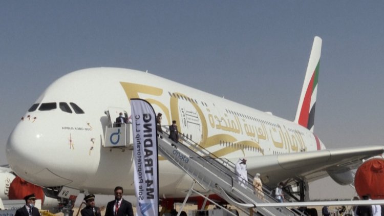 Airbus takes off with big order on first day of Dubai Airshow