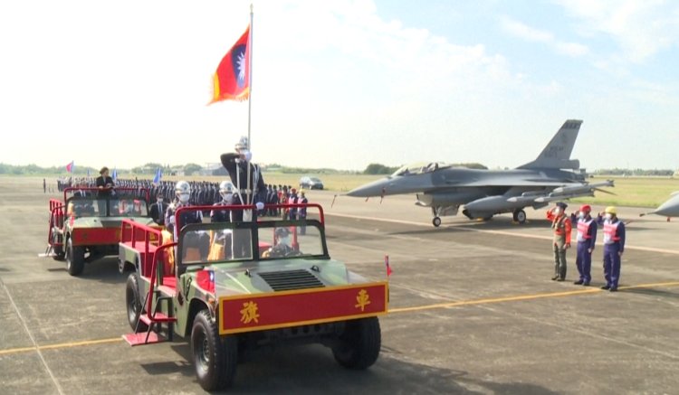 Taiwan deploys first advanced F-16V fighter squadron