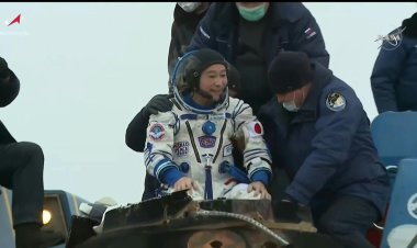 Japanese space tourists return to Earth after 12 days on ISS