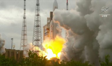 James Webb telescope sets off on million-mile voyage