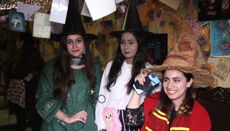 Pakistan students work magic to transform campus into Harry Potter's Hogwarts