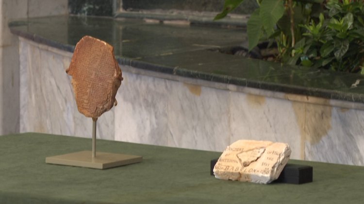 Ancient Gilgamesh tablet back in Iraq after three decades