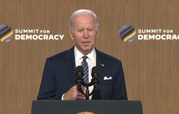 Biden touts US as democracy champion, China scoffs