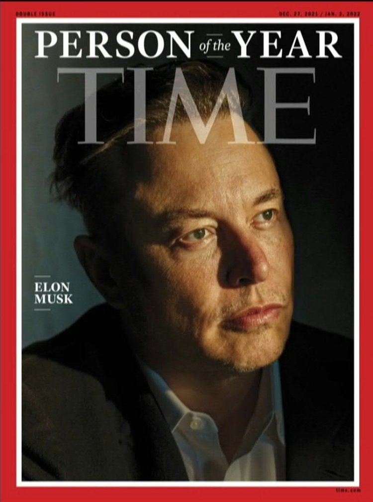 Elon Musk named Time magazine person of the year