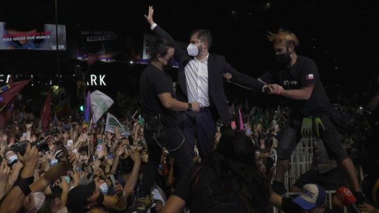 Chile celebrates as leftist Boric elected president