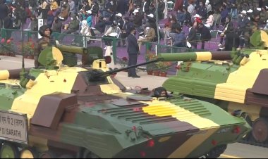India showcases military might in Republic Day parade