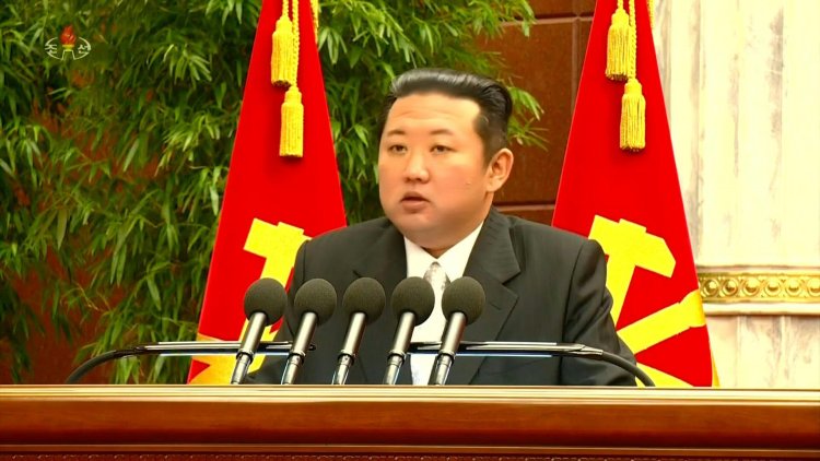 North Korea's Kim says focus on food, economy for 2022