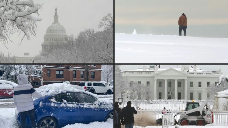 Snow storm batters US east, piling onto holiday chaos