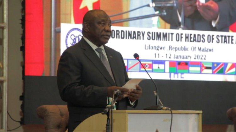 'Progress' in quelling Mozambique unrest, says Ramaphosa