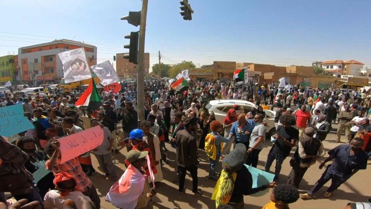 Tear gas fired at thousands rallying in Sudan against coup