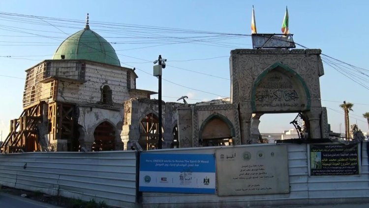 12th century prayer room found under mosque in Iraq's Mosul