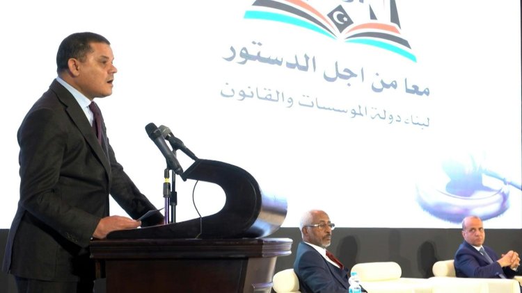 Libyan PM wants constitution before elections