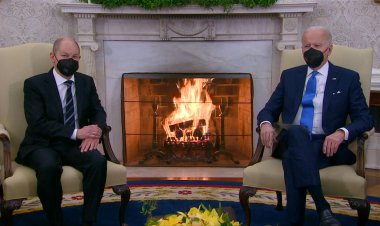 Biden: US, Germany 'in lockstep' on confronting Russia over Ukraine