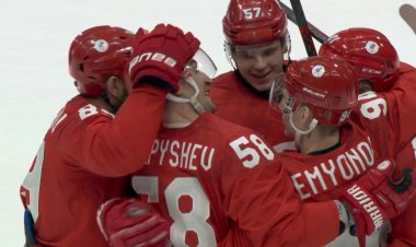 'Rusty' Russians begin defence of Olympic hockey crown with shaky win