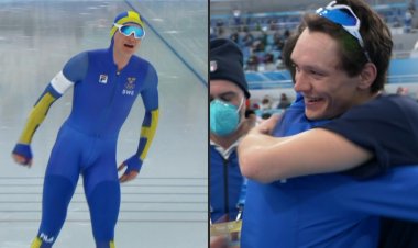 Sweden's Van der Poel wins 10,000m