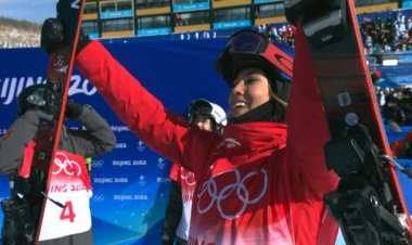 Gu wins halfpipe gold for third medal of Beijing Olympics