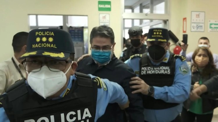 Honduran ex-president in court as US seeks extradition