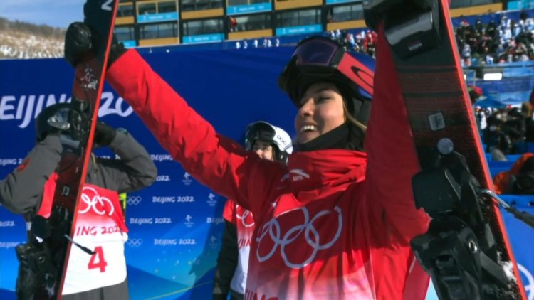 Gu wins halfpipe gold for third medal of Beijing Olympics