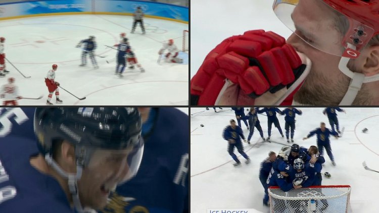 Finland finally win hockey gold in last event of Beijing Games