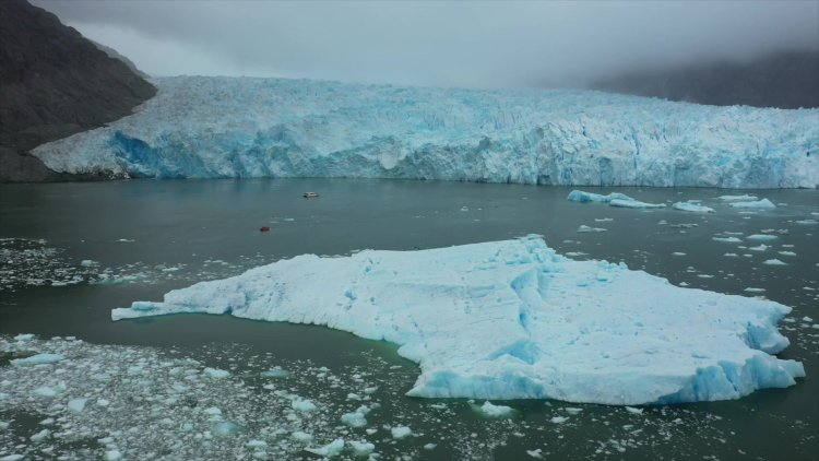 Melting glaciers, fast-disappearing gauge of climate change