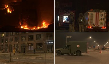 One dead in Russian shelling on Kyiv mall