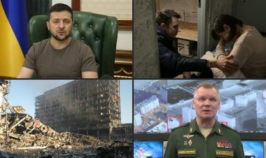 Zelensky rules out surrender, presses Putin for talks