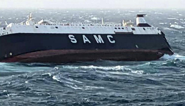 UAE cargo ship sinks off Iran, rescue underway