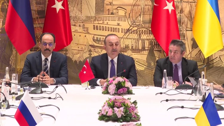 Çavuşoğlu says Kyiv and Moscow reached a "consensus" in Istanbul talks