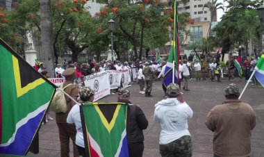 Anti-immigration protesters march as Operation Dudula is launched in Durban