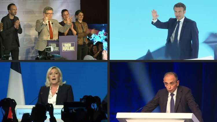 Le Pen and Macron prepare for tense French election duel