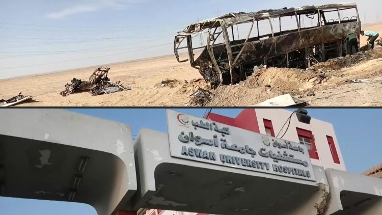 Four French, one Belgian among 10 dead in Egypt bus crash