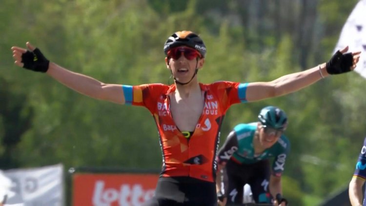 Teuns edges Valverde for Fleche Wallonne victory