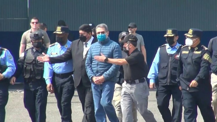Honduras ex-president extradited to US for drug trafficking trial