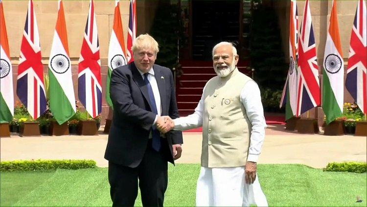 UK PM arrives in India for hard sell on anti-Russia action
