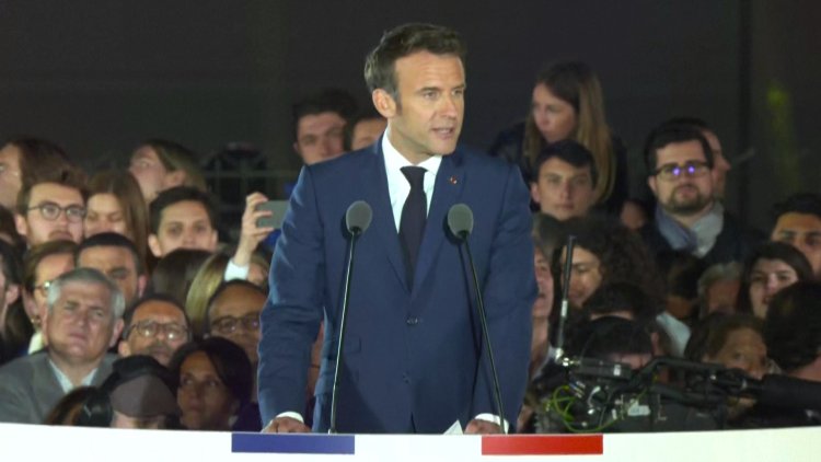Macron wins new term after far-right battle