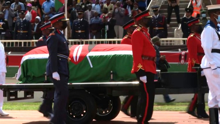 State funeral for Kenya's ex-president Kibaki