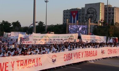 Labour Day parade returns to Havana for first time since Covid-19