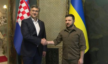 Croatia's PM meets Zelensky in Kyiv